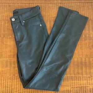7 For All Mankind Faux Leather Legging
